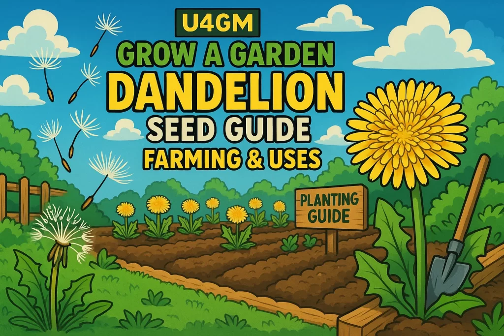 Grow A Garden Dandelion Seed Guide: Farming & Uses