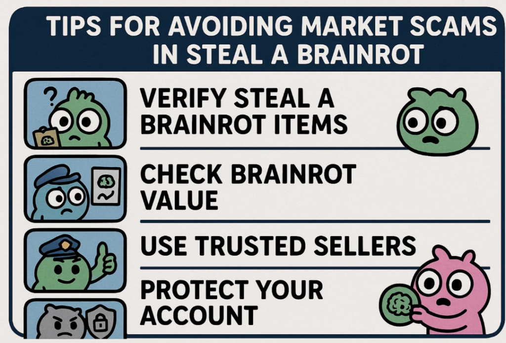 Steal A Brainrot Tips for Avoiding Market Scams