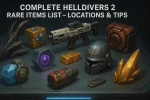 Complete Helldivers 2 Rare Items List with Locations & Tips