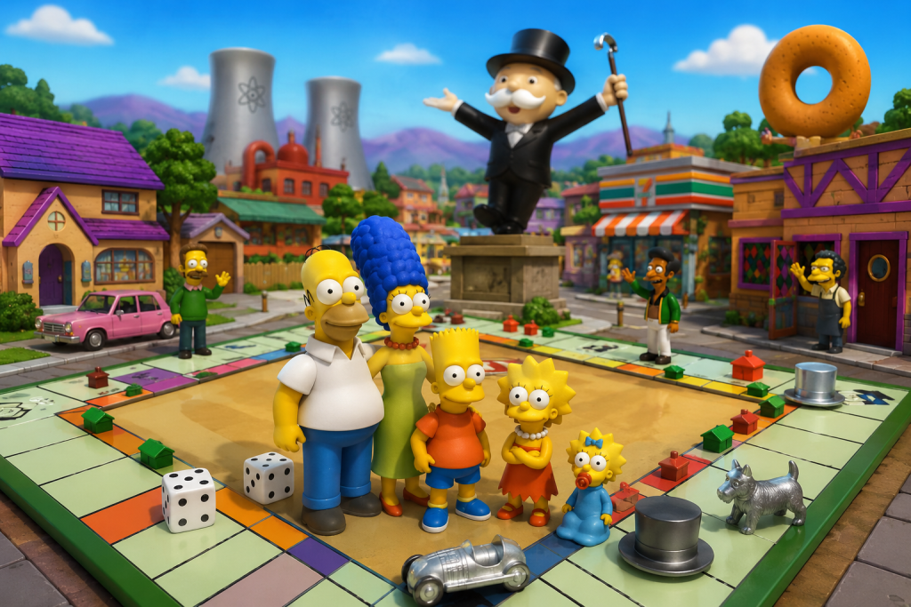 MONOPOLY GO! x The Simpsons: Springfield Enters the Board Game Era