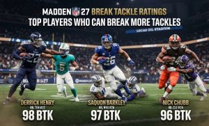 Madden NFL 27 Break Tackle Ratings: Top Players Who Can Break More Tackles